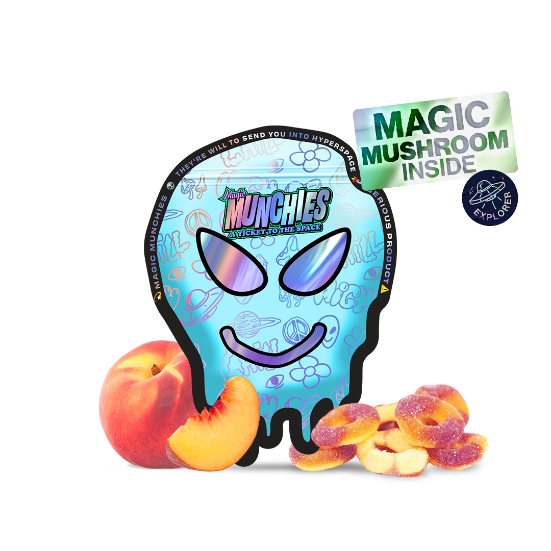 Magic Mushroom Gummies - Sour Peach