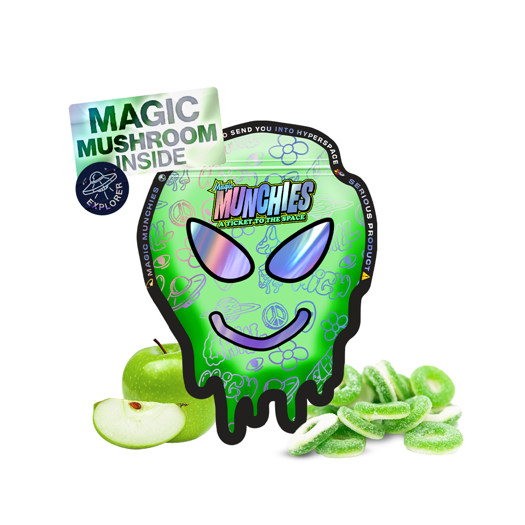 Magic Mushroom Gummies - Sour Apple