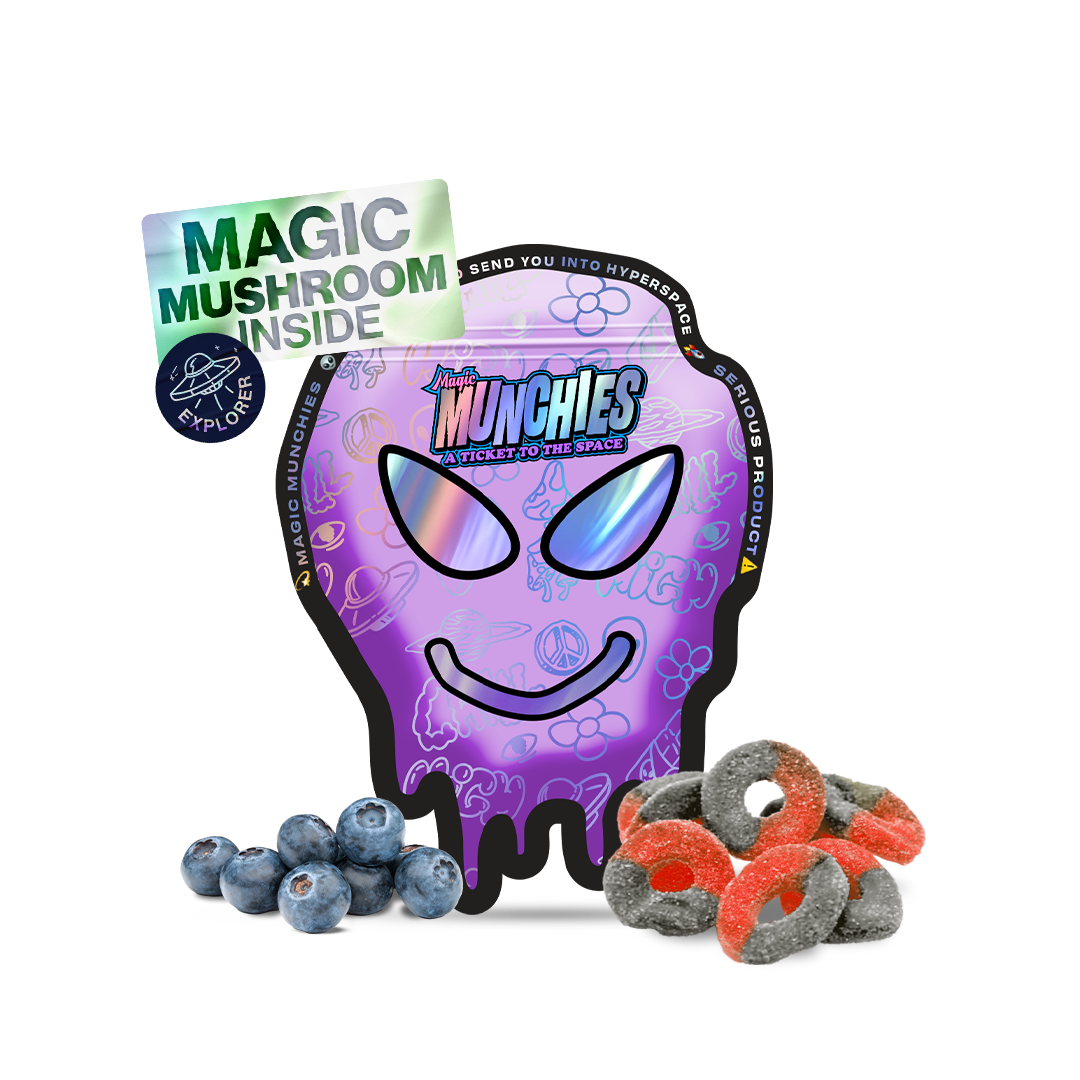 Gummies aux Champignons magiques - Sour Berry
