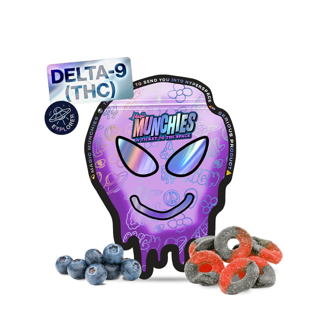 Magic Delta-9 (THC) Gummies - Sour Berry