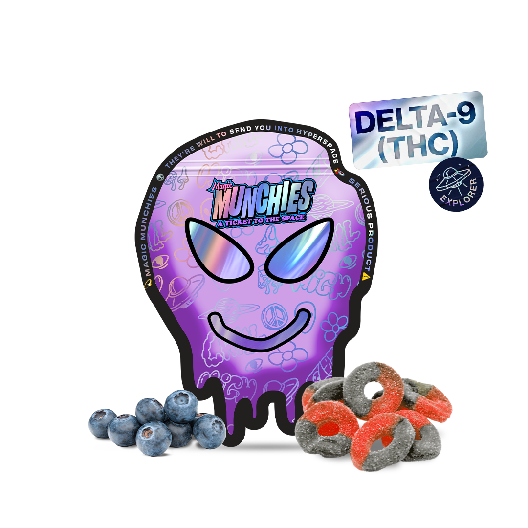 Magic Delta-9 (THC) Gummies - Sour Berry