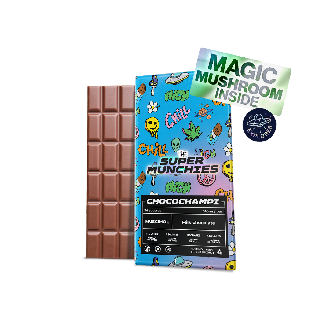 Chocolat aux champignons magiques Chocochampi